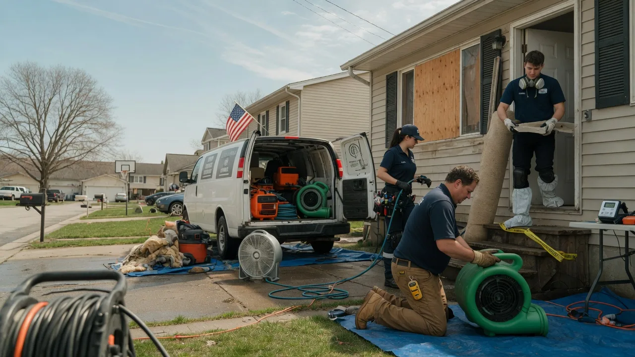 Water Damage Restoration in Evanston, WY near me